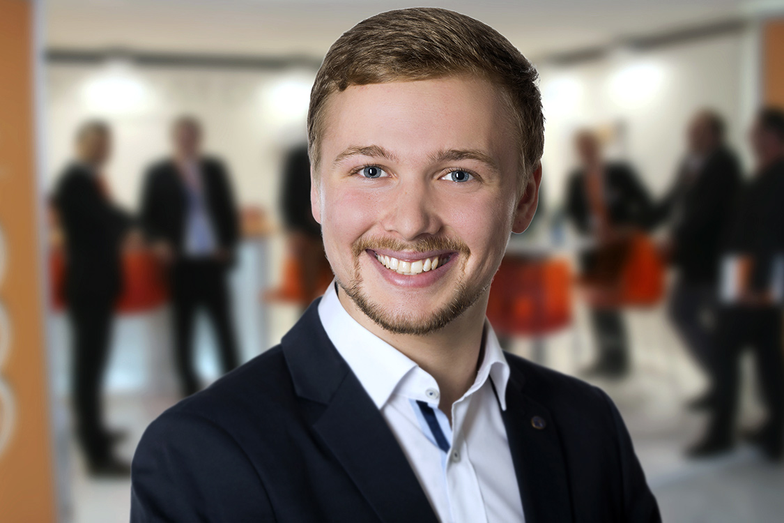 Businessfoto sympatisch